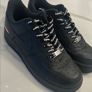 Supreme Air Force Black Men's Sneakers.